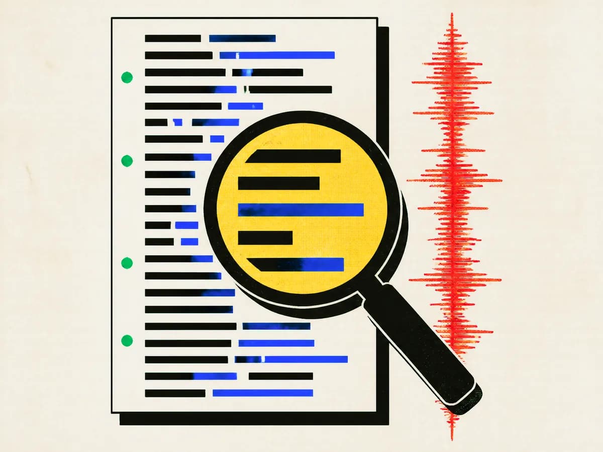 PhemeClip analysis view with selected moments from a transcript